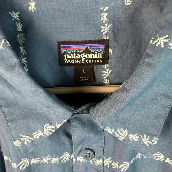 Patagonia Men's Go To Short Sleeve Shirt Large - Picture 2 of 5